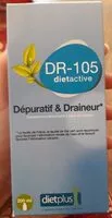 Mängden socker i DR-105 dietactive Dépuratif et Draineur