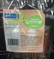 Mängden socker i Biscuits diététiques saveur chocolat