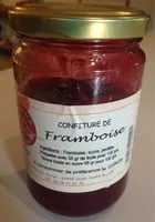Mängden socker i Confiture de framboise