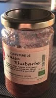 Mängden socker i Confiture frause rhubarbe