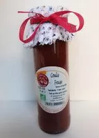 Mängden socker i Coulis de fraise