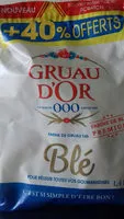 Mängden socker i Farine de gruau T45 (+40% offert)
