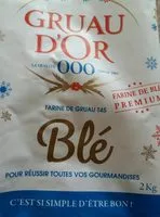 Mängden socker i Gruau d'Or