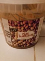 Mängden socker i Pâte d'arachide