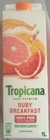 Mängden socker i Tropicana Pure premium ruby breakfast 1 L