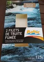 Mängden socker i 2 Filets truite fumee