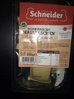 Mängden socker i Ravioles, Recette à L'alsacienne, La Barquette De 300g