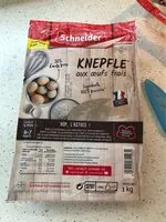 Mängden socker i Knepfle aux oeufs frais