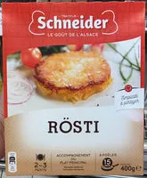 Mängden socker i Rösti prêt à poêler