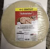 Mängden socker i 4+1 Fonds pour Flammekueche