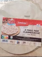 Mängden socker i Fonds pour flammenkuche