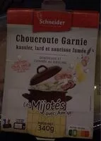 Mängden socker i Choucroute garnie
