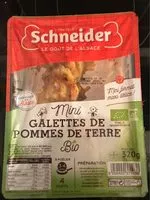 Mängden socker i Mini galette de pomme de terre