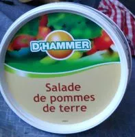 Mängden socker i Pommes de terre en vinaigrette