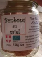 Mängden socker i Bonbons au miel