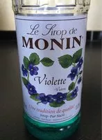 Mängden socker i Sirop de violette