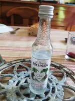 Mängden socker i Monin Monin Gourmet-sirup, Monin "coco", 50ml