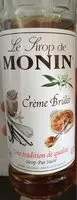 Mängden socker i Monin Premium Creme Brulee Syrup 700 ML