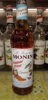 Mängden socker i Sirop Monin caramel sans sucre
