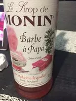 Mängden socker i Sirop Barbe à Papa Monin 70 CL, 1 Bouteille
