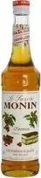 Mängden socker i Monin Tiramisu Syrup