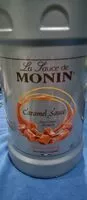 Mängden socker i Monin Caramel Sauce