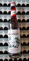 Mängden socker i Monin Myrtille Heidelbeer-sirup 0,7 l
