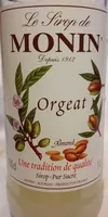Mängden socker i Sirop d'Orgeat