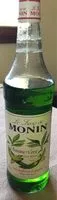 Mängden socker i Monin Bouteille Monin Banane Verte