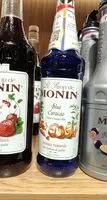Mängden socker i Monin Curacao Blue / Sirup