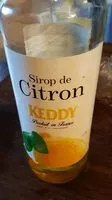 Mängden socker i Sirop de citron