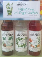 Mängden socker i Coffret sirops pour Virgin Cocktails