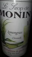 Mängden socker i Professionele Siroop Lemongrass, Fles 700 ML