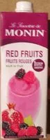 Mängden socker i Smoothie Fruits Rouges