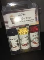 Mängden socker i Sirops monin chocolat cookie