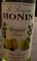 Mängden socker i Sirop bergamote