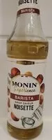 Mängden socker i Sirop saveur noisette