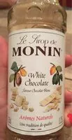 Mängden socker i Sirop de monin chocolat blanc