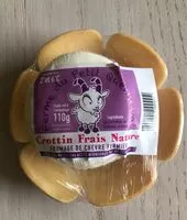 Mängden socker i Crottin frais nature