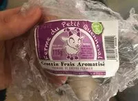 Mängden socker i Crottin frais aromatisé