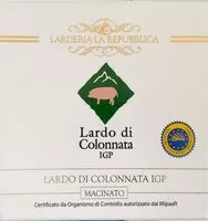 Mängden socker i Lardo di colonnata IGP