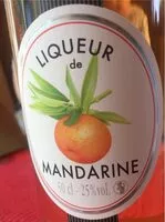 Mängden socker i Liqueur mandarine