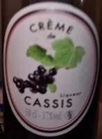 Mängden socker i Crème de cassis