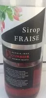 Mängden socker i Sirop de fraise