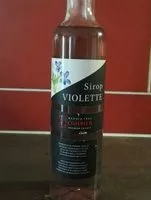 Mängden socker i Sirop de violette