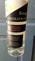 Mängden socker i Sirop chocolat blanc