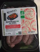 Mängden socker i Chipolatas bio aux herbes