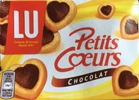 Mängden socker i Petits coeurs chocolat