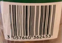 Mängden socker i Pack Volvic The Menthe