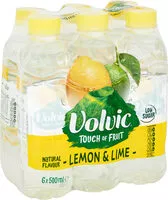Mängden socker i Touch of Fruit Lemon & Lime Natural Flavoured Water 6 x